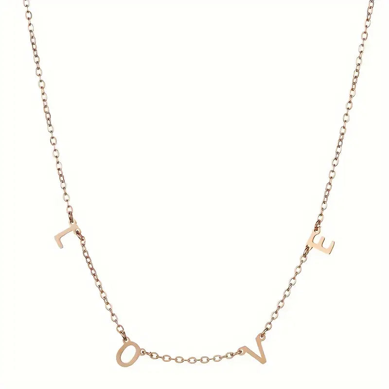 Złoty Naszyjnik z Indywidualnym Inicjałem