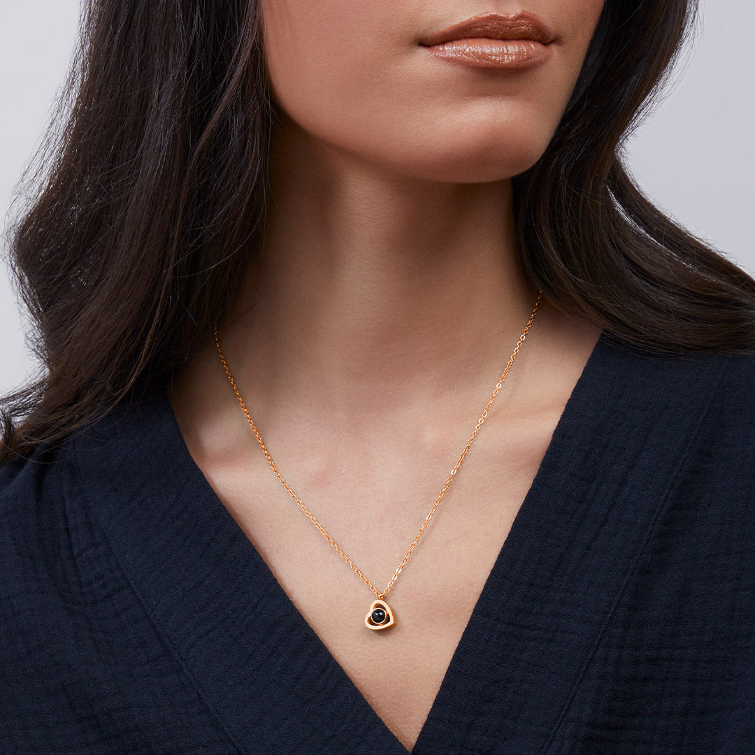 Personalizowany naszyjnik z własnym zdjęciem