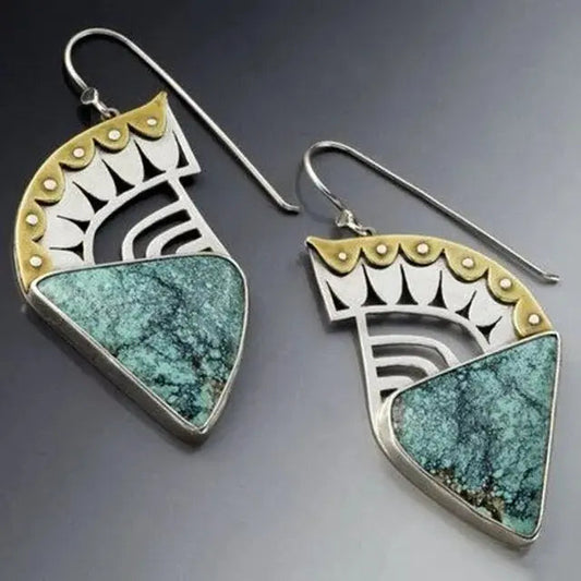 Vintage'owe Kolczyki Mgły